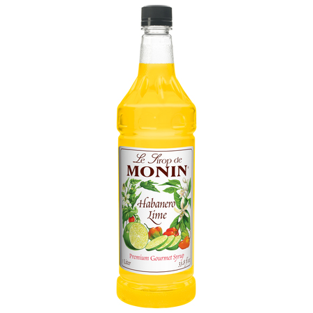 MONIN Monin Habanero Lime Syrup 1 Liter Bottle, PK4 M-FR146F